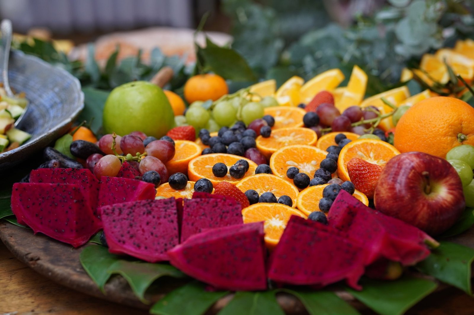 A graphic illustrating the antioxidant content of various foods