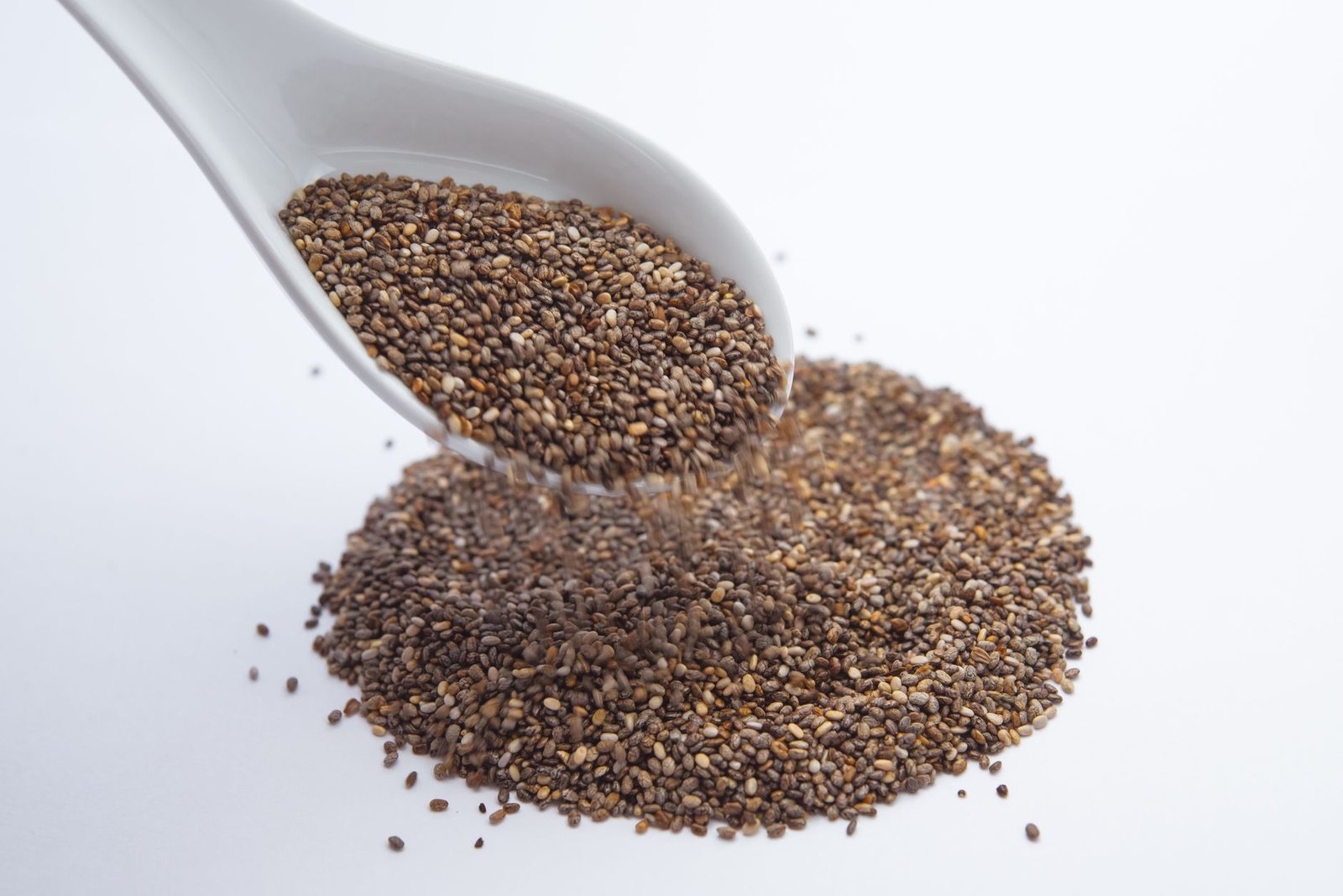 Chia seeds in a bowl