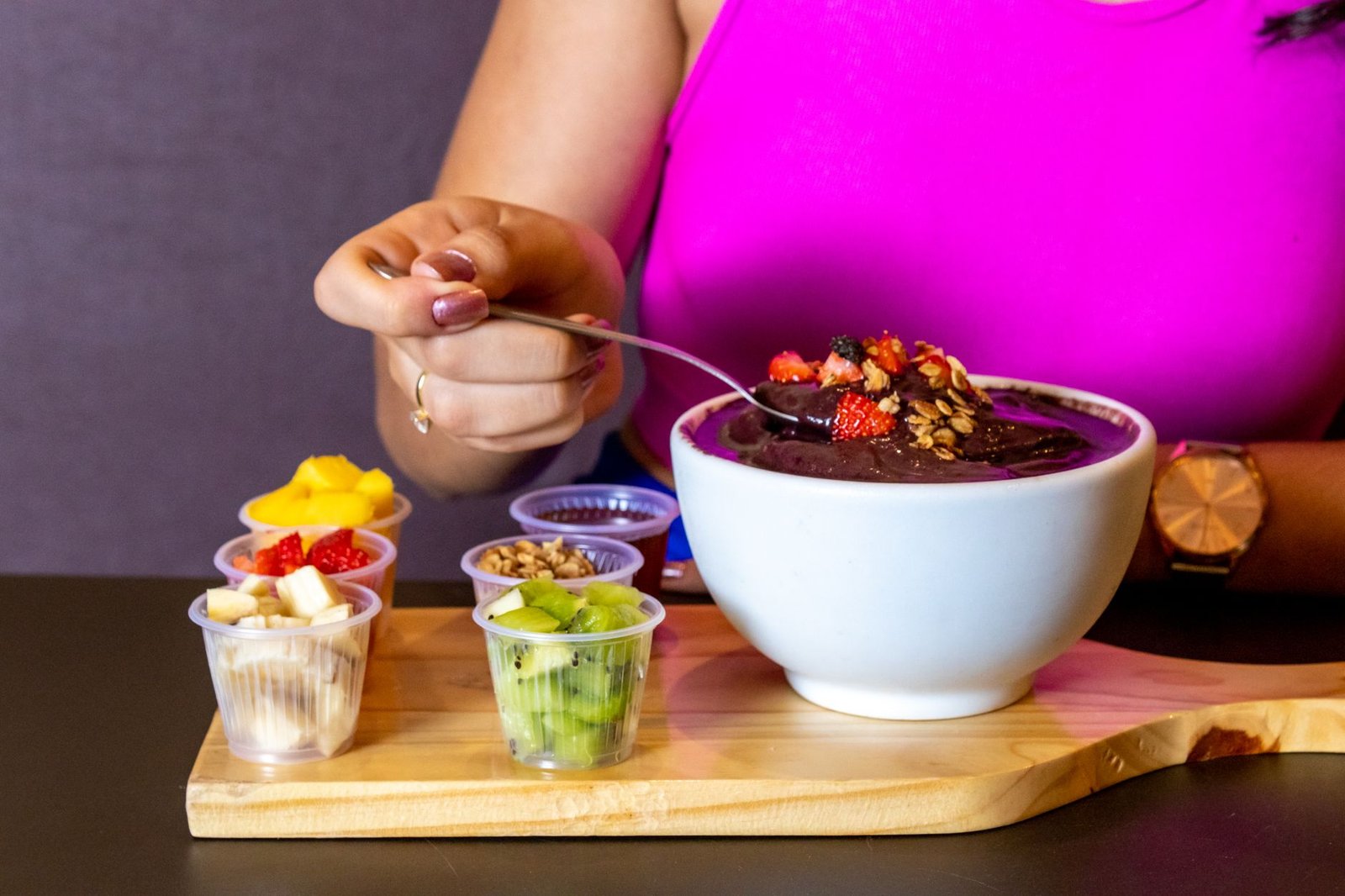 Acai berry powder supplement